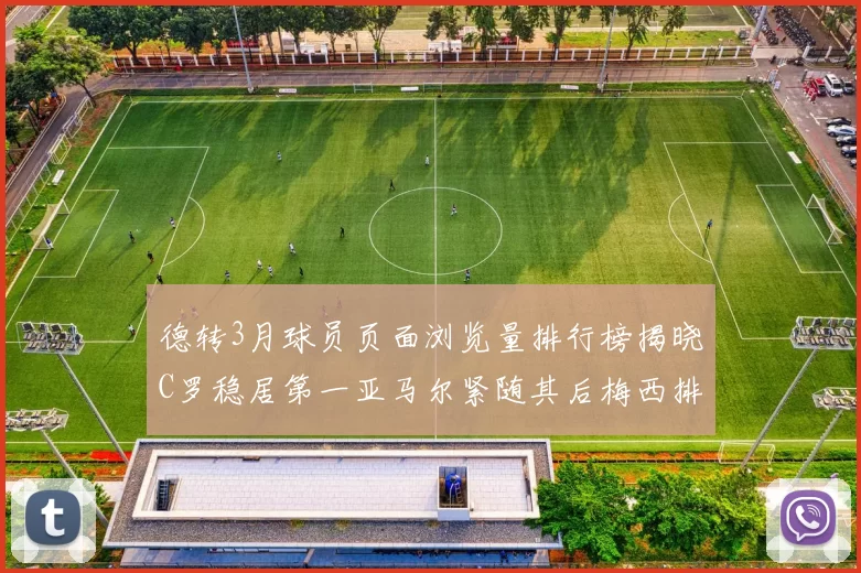 德转3月球员页面浏览量排行榜揭晓C罗稳居第一亚马尔紧随其后梅西排名第四